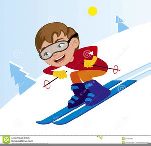 Free Clipart Skiing