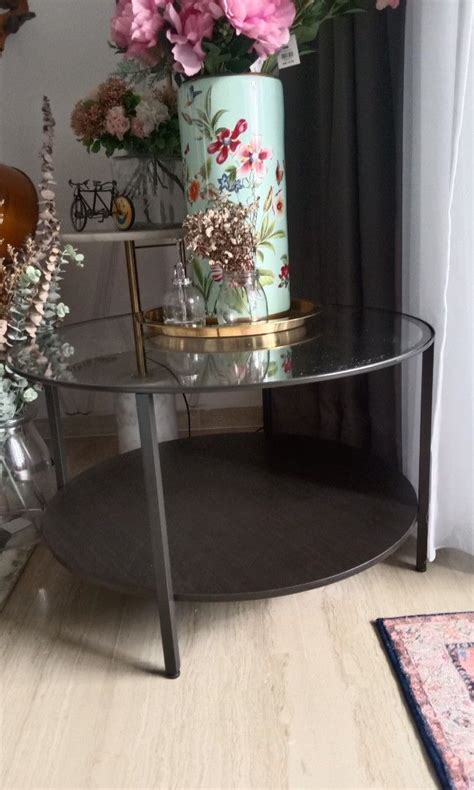 Ikea round table, Furniture & Home Living, Furniture, Tables & Sets on ...