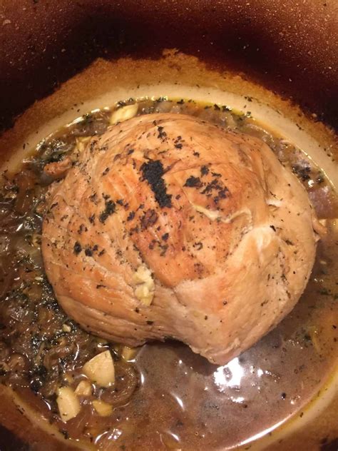 Dutch Oven Pork Roast & Gravy ~ The Recipe Bandit