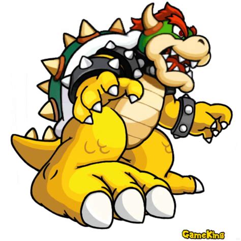 Giant Bowser Side View Better Detailed (No Fog) by GameKing427 on ...