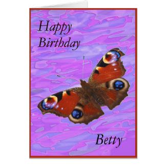 Happy Birthday Betty Cards | Zazzle