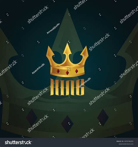 King Gold Crown Logo Vector Stock Vector (Royalty Free) 2070796355 | Shutterstock