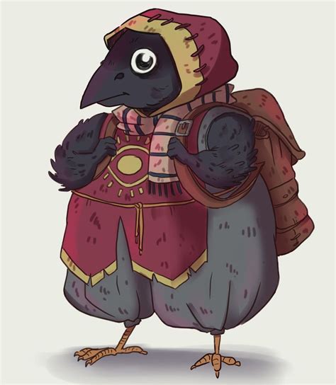 [Art] A Kenku NPC : DungeonsAndDragons | Dnd characters, Character art ...