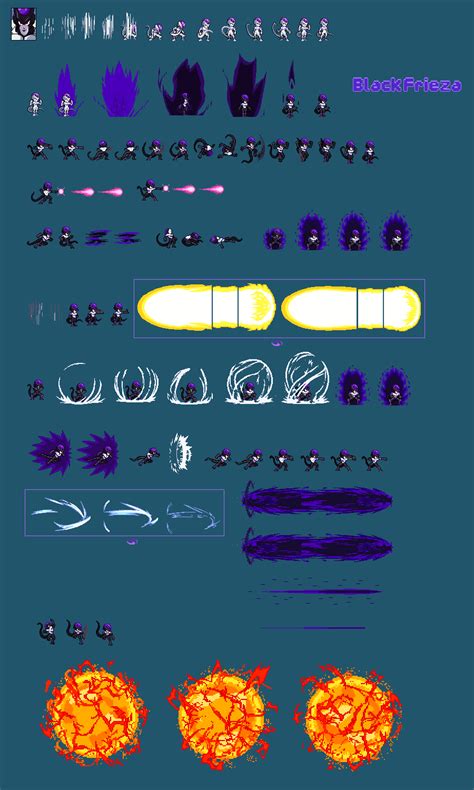 Frieza Sprite Sheet By Frieza2000 On Deviantart - vrogue.co