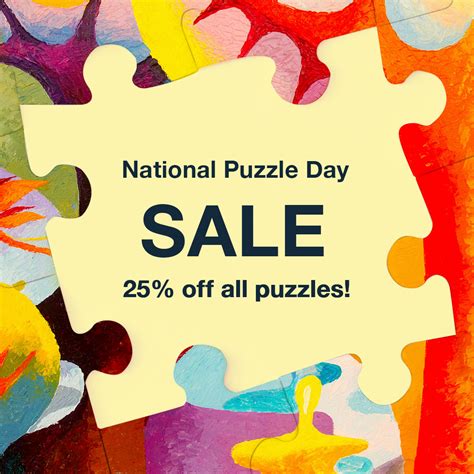 National Puzzle Day Sale 2023 – 23% off all custom puzzles | Vivoprint