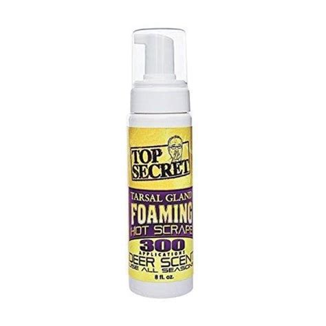 Top Secret Tarsal Gland Hot Scrape Foam Deer Scent 8Oz TS1008F-PDQ | Zoro