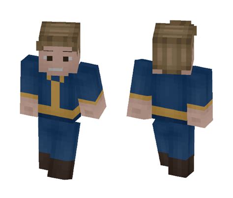 Download Fallout: Vault Boy Minecraft Skin for Free. SuperMinecraftSkins