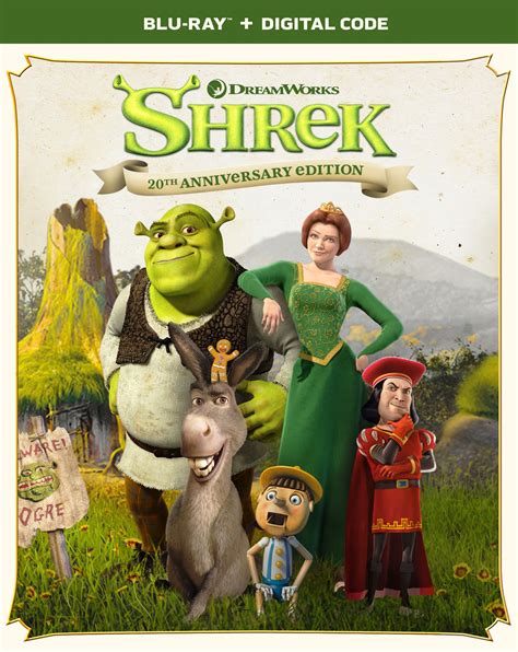 Shrek.20th.Anniversary.Edition-Blu-ray.Cover | Screen-Connections