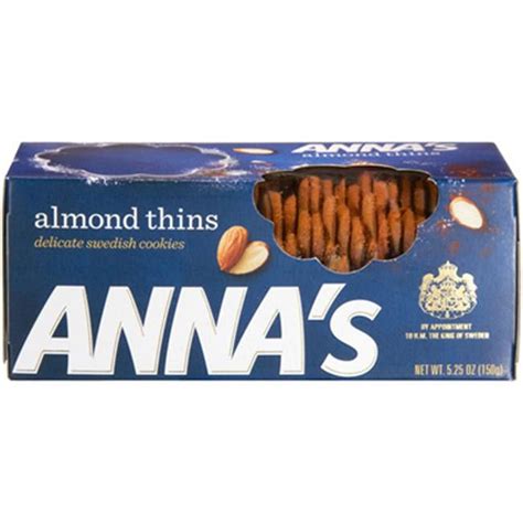 Anna's Almond Swedish Thins, 5.25 Oz. - Walmart.com