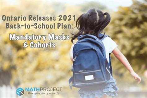 Ontario Releases 2021 Back-to-School Plan - MathProject