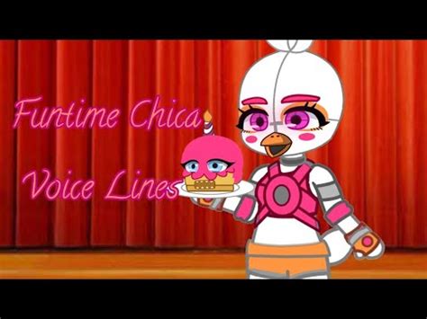 |Funtime Chica|Voice Lines| - YouTube