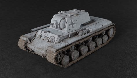 Kv-1 soviet heavy tank model - TurboSquid 1604277