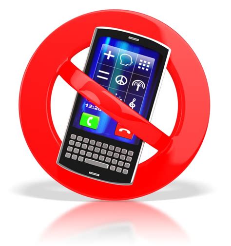 Calling Phone Clipart PNG Images, Forbidden To Play Mobile Phone - Clip ...