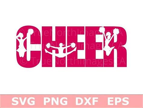 Cheer SVG / Cleerleader SVG / Cheerleader Clipart / Cheerleader Vector / Cheer svg Files / Cheer ...