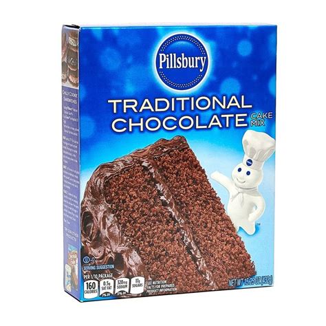 Pillsbury Traditional Chocolate Cake Mix | Peppermint cake, Cake mix ...