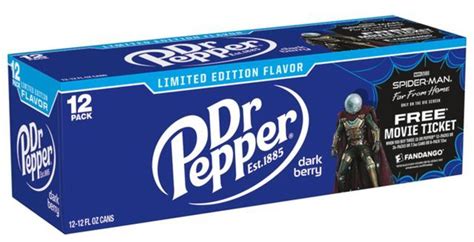 Dr. Pepper Now in Limited Edition Dark Berry Flavor | Brand Eating ...