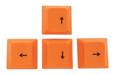 Leopold Orange Arrows 4 Key Cherry Profile Dye Sub PBT Keycap Set