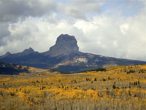 Chief Mountain in Montana. One of her favorite places