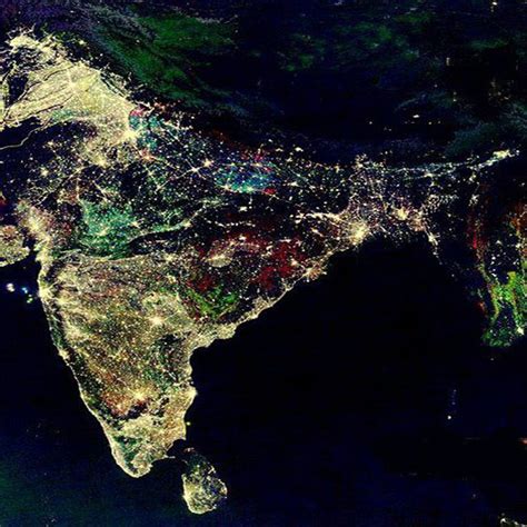 NASA Posted “Real Image” of South India on Diwali Night And Its Amazing!