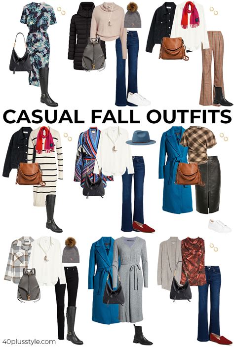 casual fall outfits - a casual capsule wardrobe for fall 2022