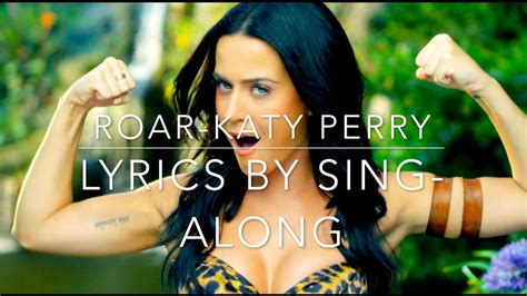 katy perry-ROAR lyrics by sing-along (official) - YouTube