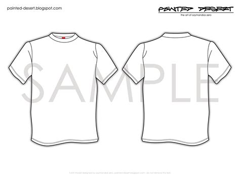 T-Shirt Template Print Out by OrganicZero on DeviantArt