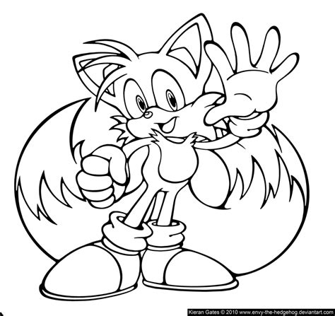 Tails Exe Coloring Pages Coloring Coloring Pages