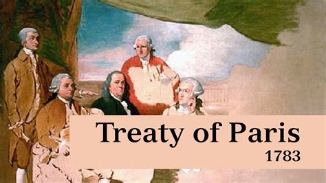 Treaty of Paris 1783 (American Revolutionary War) - YouTube