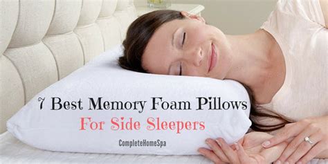 7 Best Memory Foam Pillows for Side Sleepers