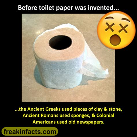 Before Toilet Paper… – Freakin' Facts