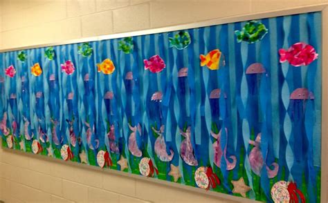 Under the sea | Ocean theme classroom, Summer bulletin boards, Sea theme