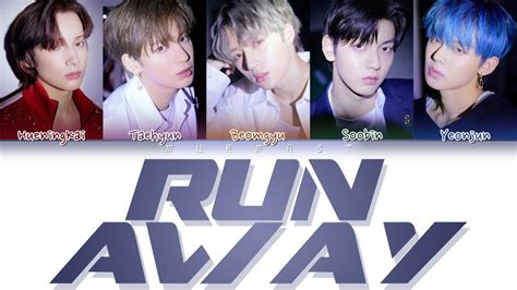 TXT - Run Away (Color Coded Lyrics Eng/Rom/Han) - YouTube