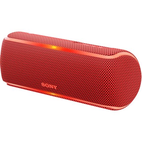 Sony SRS-XB21 Portable Wireless Bluetooth Speaker (Red)