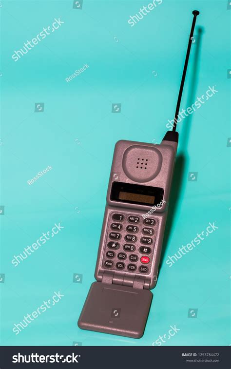 Vintage Cell Phone 90s Antenna Extended Stock Photo 1253784472 ...