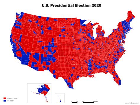 Us Electoral Map Counties 2020