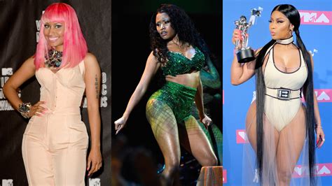 Nicki Minaj's VMA Evolution, From Pink Wigs To A Literal Golden Throne ...