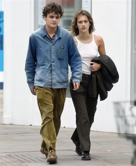 Johnny Depp's Lookalike Son, Jack, Takes a Stroll with French Model Girlfriend Camille Jansen ...