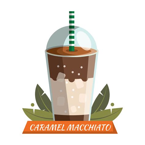 Caramel Macchiato 201159 Vector Art at Vecteezy