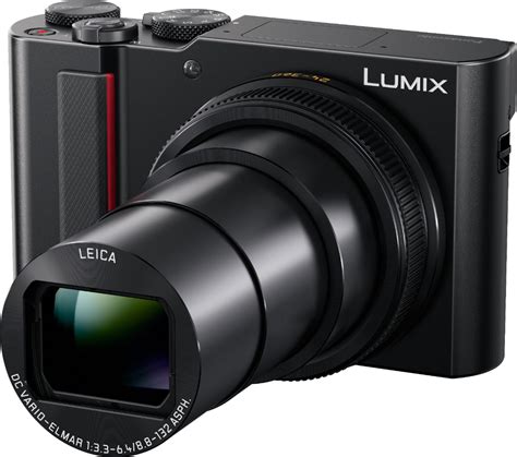 Panasonic Lumix DC-ZS200 20.1-Megapixel Digital Camera Black DC-ZS200K - Best Buy