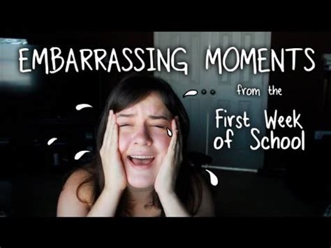 Most embarrassing moments in school - brogaret