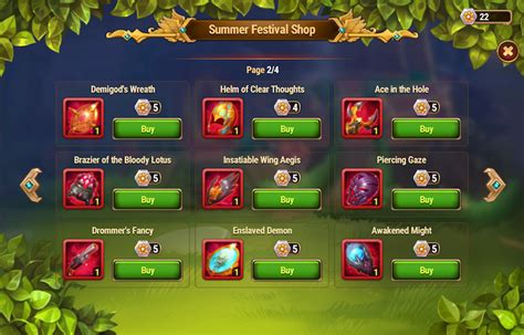 [Hero Wars Guide]Summer Festival Shop｜Insights with HeroWars Login