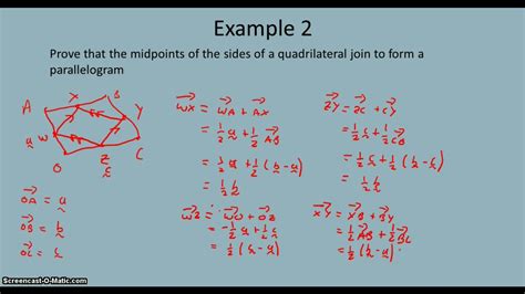 10 Geometric Proof Using Vectors - YouTube