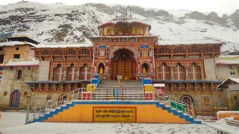 Uttarakhand: Portals of Badrinath Temple to reopen on May 8 | India ...