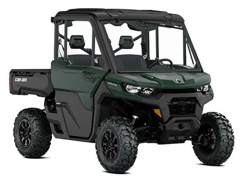 New 2022 Can-Am Defender DPS CAB HD9 Tundra Green | Utility Vehicles ...