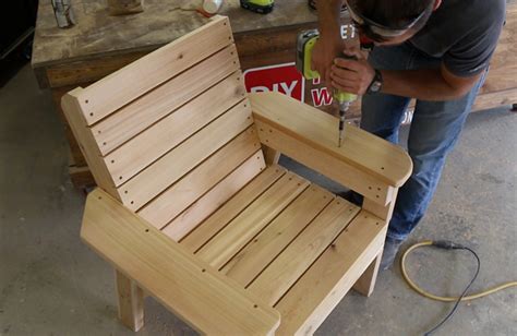Wooden Lawn Chairs Plans