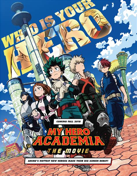 MHA_Movie_8.5x11 Fall Poster - Toonami Squad