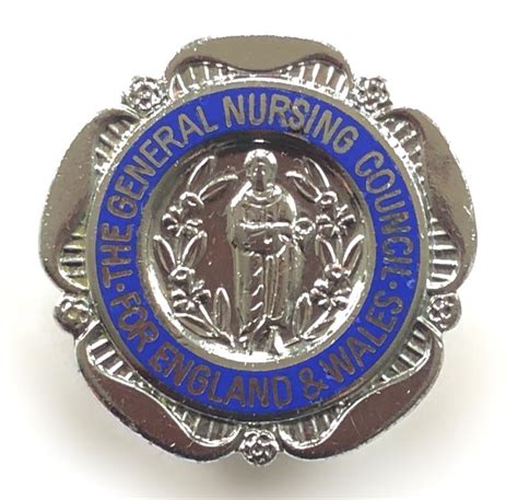 Sally Bosleys Badge Shop | General Nursing Council State Registered Nurse RNMS badge unnamed