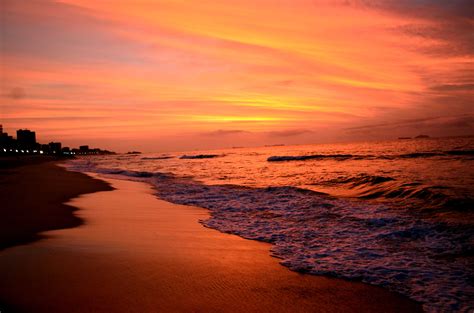 beach, Sunset, Nature, Water Wallpapers HD / Desktop and Mobile Backgrounds