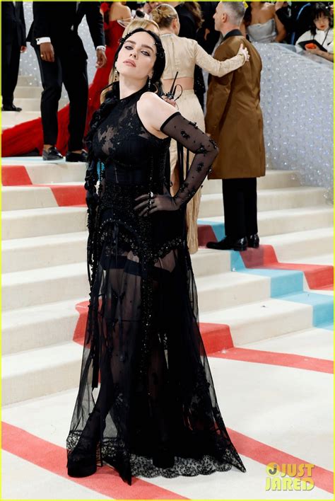 Billie Eilish Wows in Sheer Dress Alongside Brother Finneas O'Connell at Met Gala 2023: Photo ...