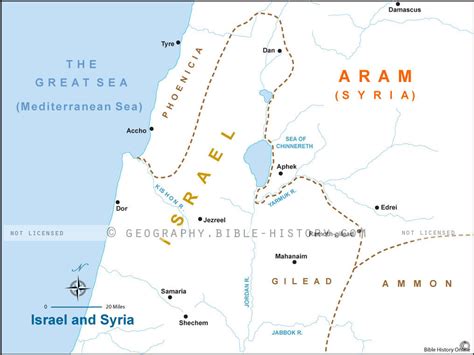 Israel and Syria - Bible History